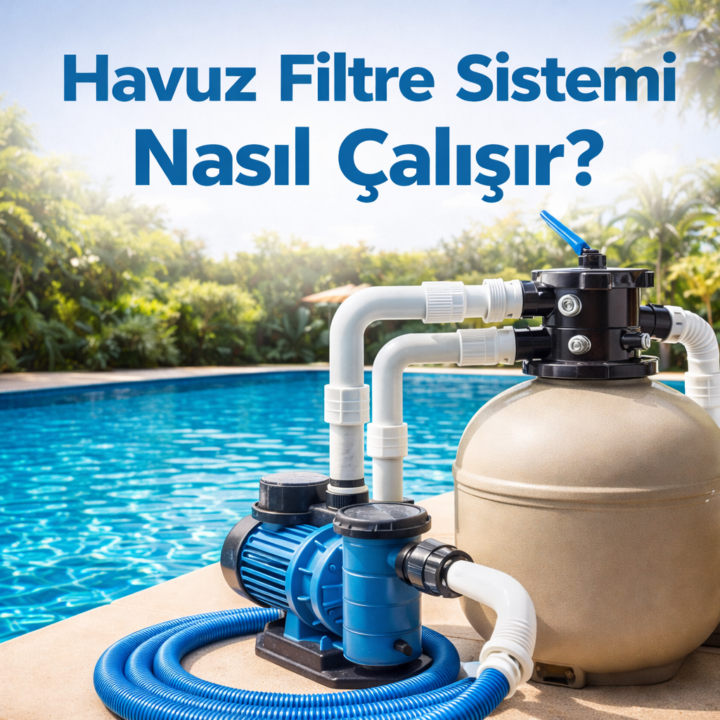 Havuz Filtre Sistemi Nasıl Çalışır? Havuz Filtrasyon Sisteminin Çalışma Prensibi