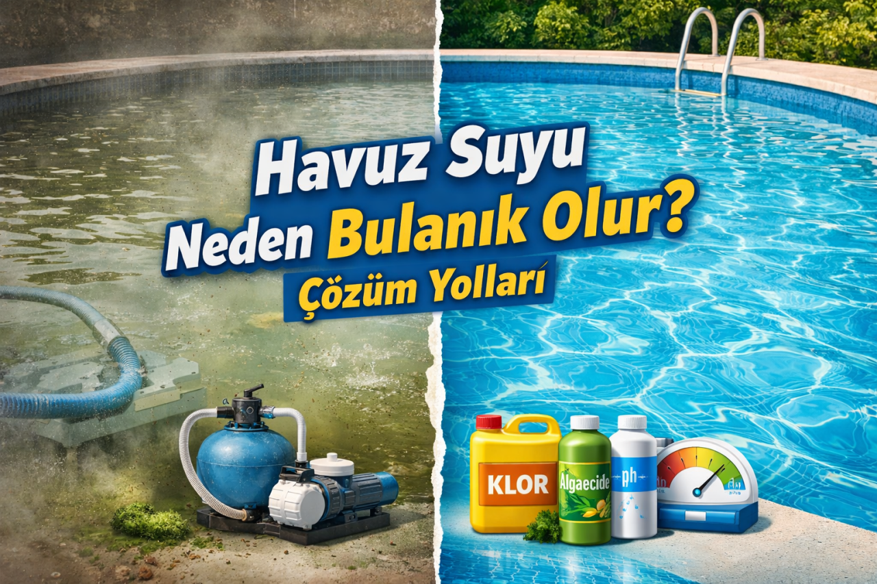 Havuz Suyu Neden Bulanık Olur? Çözüm Yolları