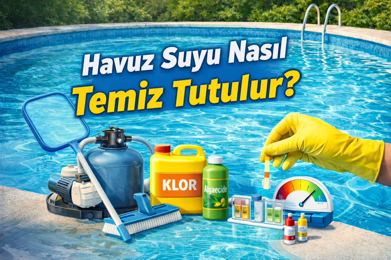 Havuz Suyu Nasıl Temiz Tutulur? Etkili Temizlik Yöntemleri