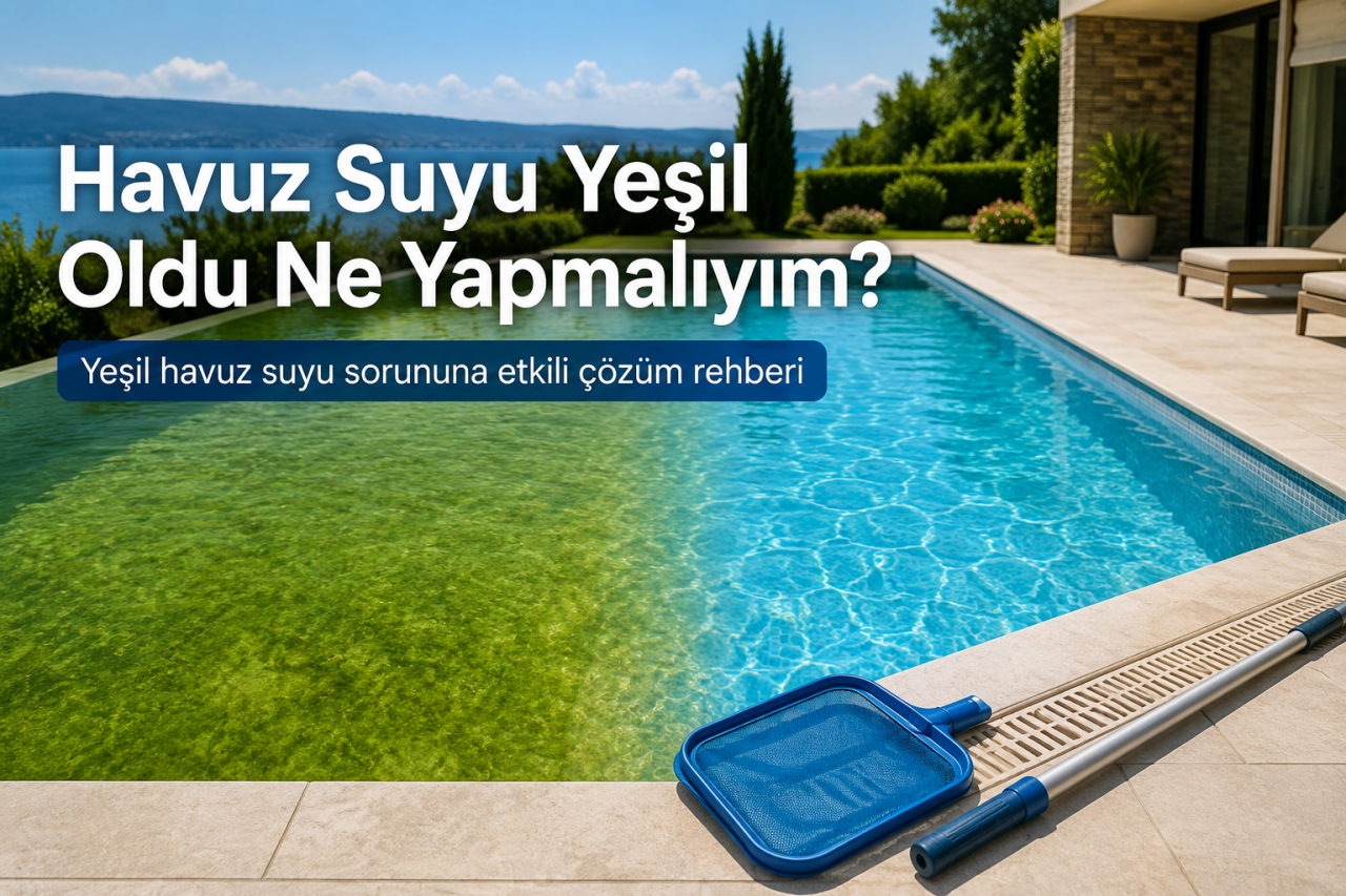 Havuz Suyu Yeşil Oldu Ne Yapmalıyım?