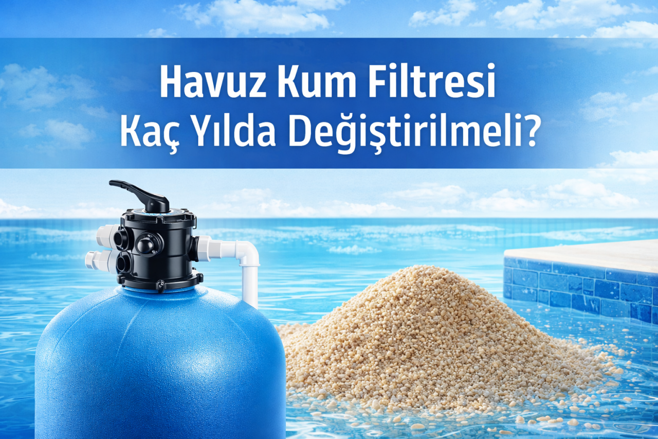 Havuz Kum Filtresi Kaç Yılda Değiştirilmeli?
