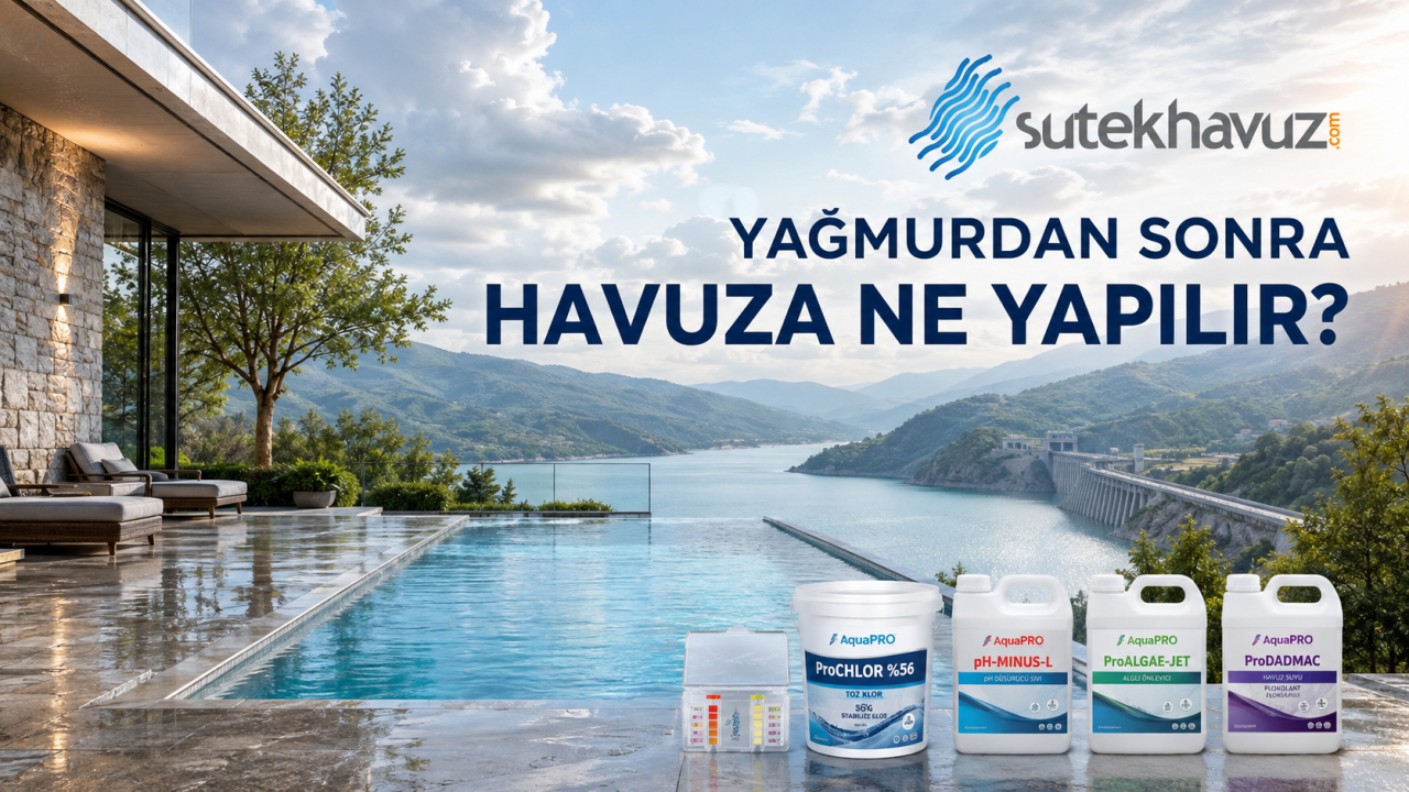 Yağmurdan Sonra Havuza Ne Yapılır? 7 Adımda Bakım Rehberi