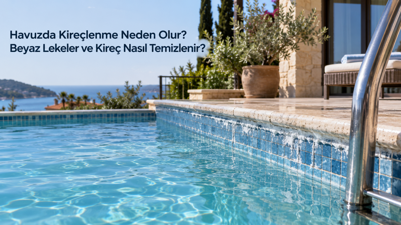 Havuzda Kireçlenme Neden Olur? Beyaz Lekeler ve Kireç Nasıl Temizlenir?