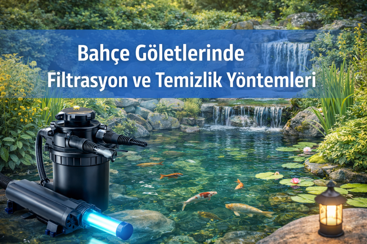 Bahçe Göletlerinde Filtrasyon ve Temizlik Yöntemleri