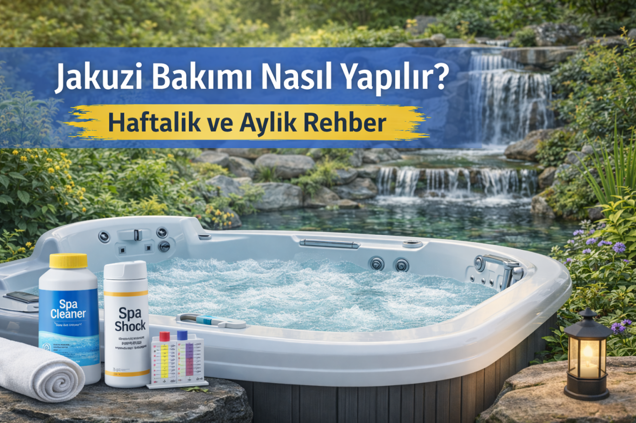Jakuzi Bakımı Nasıl Yapılır? Haftalık ve Aylık Rehber