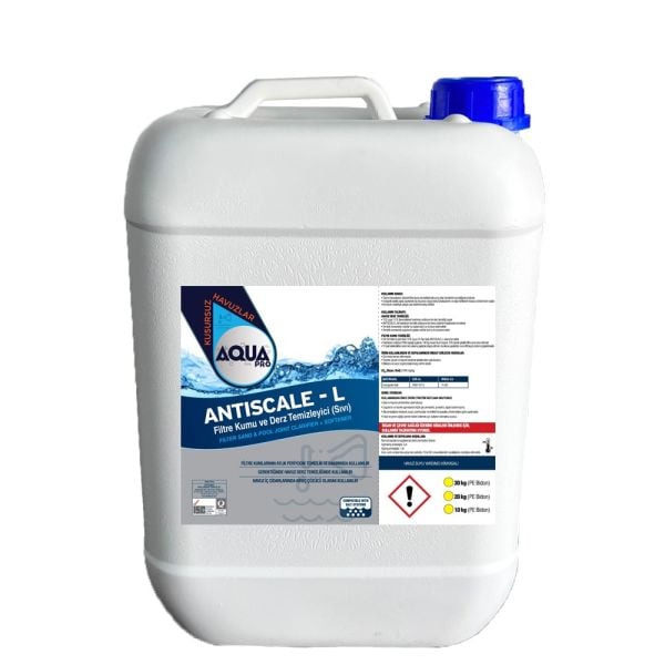 AquaPRO - ANTISCALE-L Filtre Temizleyici SIVI - 10 kg