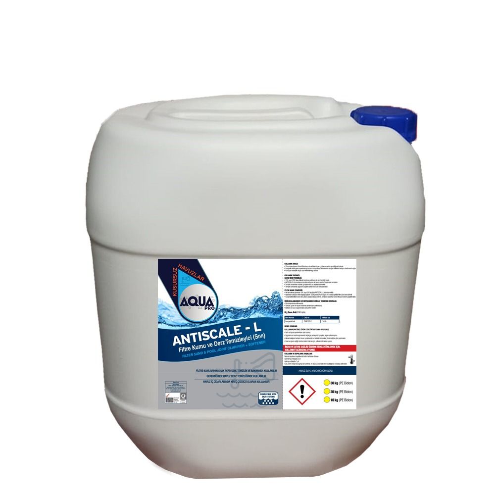 AquaPRO - ANTISCALE-L Filtre Temizleyici SIVI - 20 kg
