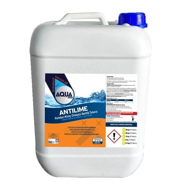 AquaPRO - ANTILIME Parlatıcı-Kireç Önleyici-Berraklaştırıcı - 10 kg