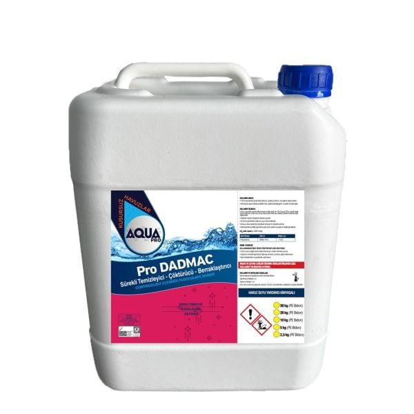 AquaPRO -ProDADMAC Sürekli Temizleyici-Berraklaştırıcı -5 kg