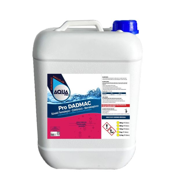 AquaPRO -ProDADMAC Sürekli Temizleyici-Berraklaştırıcı-10 kg