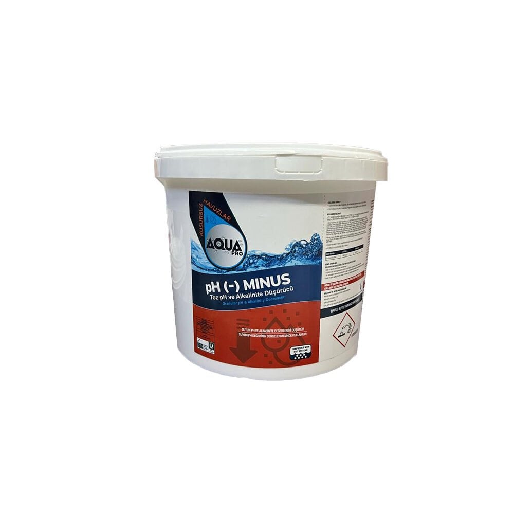 AquaPRO - pH-MINUS / Toz pH ve Alkalinite Düşürücü - 7 kg