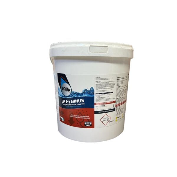 AquaPRO - pH-MINUS / Toz pH ve Alkalinite Düşürücü - 15 kg