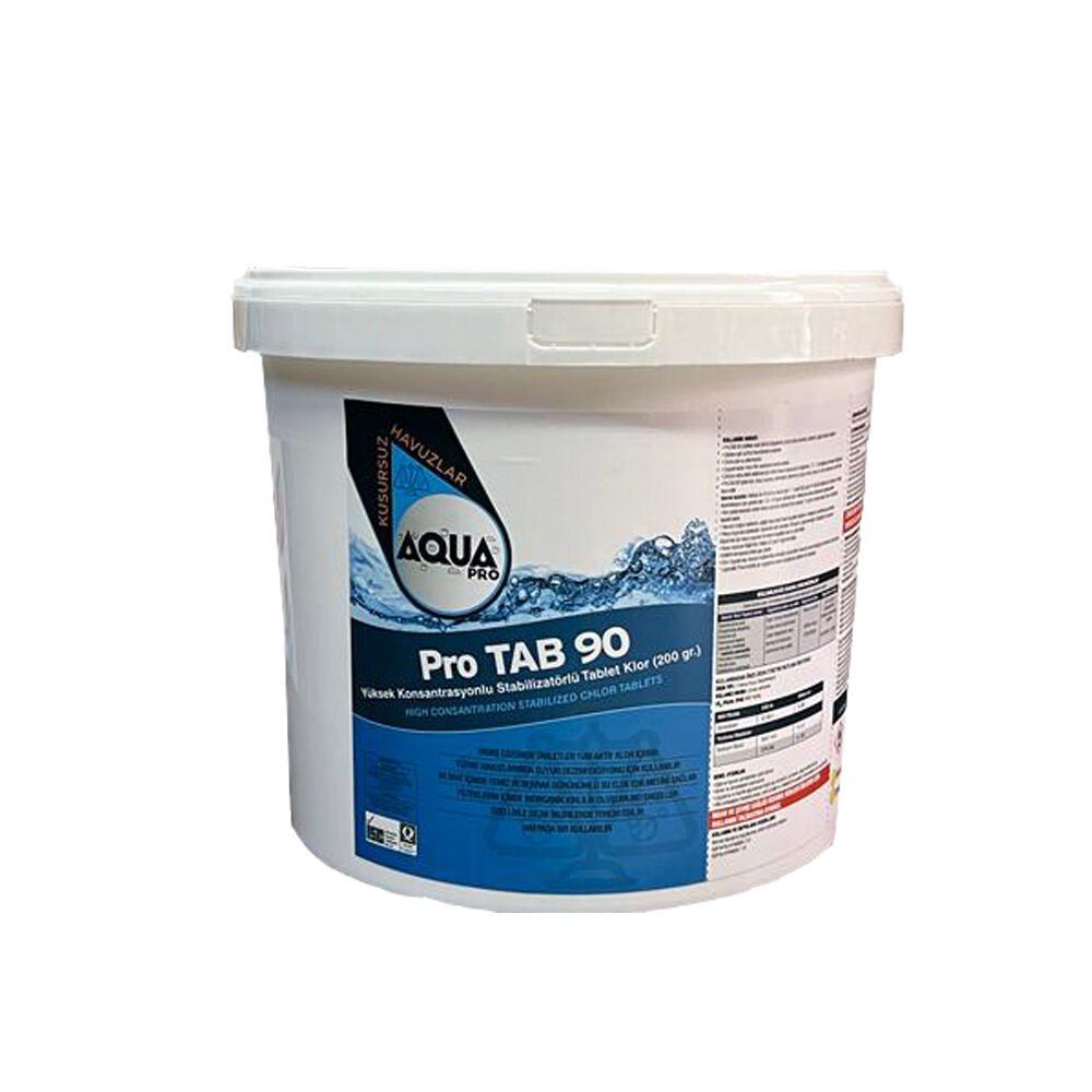 AquaPRO - ProTAB 90 Stabilizatörlü Tablet Klor - 10 kg