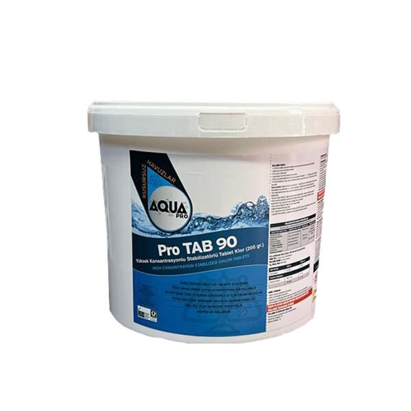 AquaPRO - ProTAB 90 Stabilizatörlü Tablet Klor - 10 kg