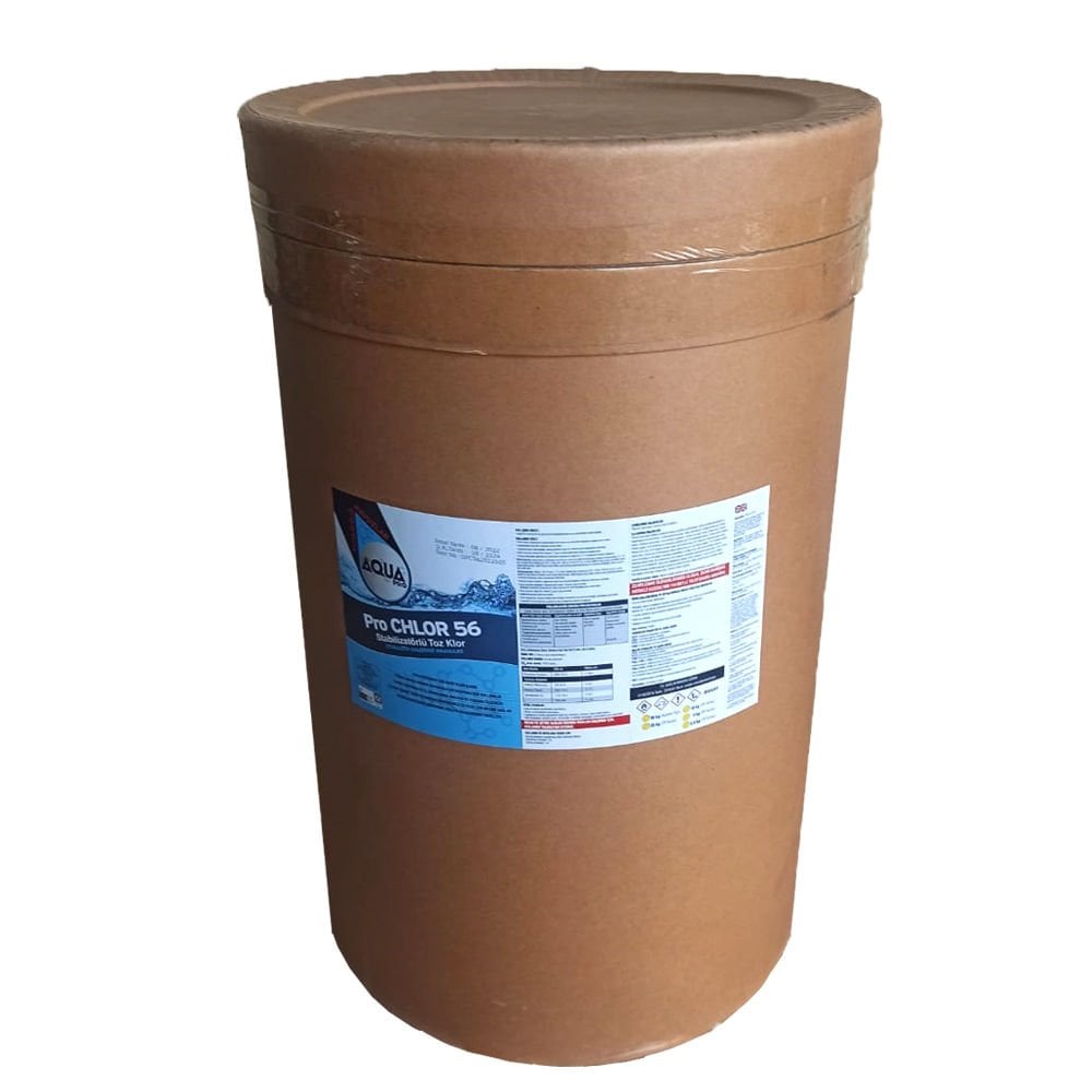 AquaPRO - ProCHLOR %56'lık Toz Klor - Stabilizatörlü - 50 kg