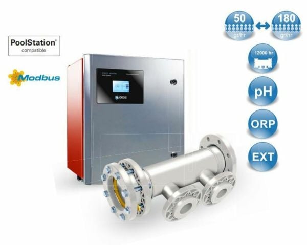 Idegis DOMOTIC INDUSTRIAL / DOM 180 / Profesyonel Tuz Klor Jeneratörü 180 gr.