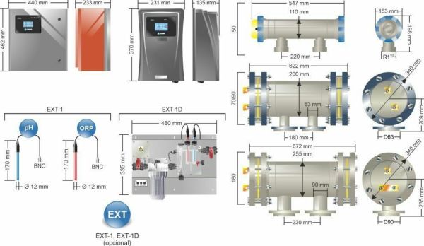 Idegis DOMOTIC INDUSTRIAL DOM 70 Tuz Klor Jeneratörü
