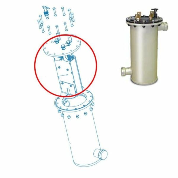 Idegis TECNO INDUSTRIAL-PRO 190-pH/ORP kontrollü Tuz Klor Jeneratörü- 190 gr.