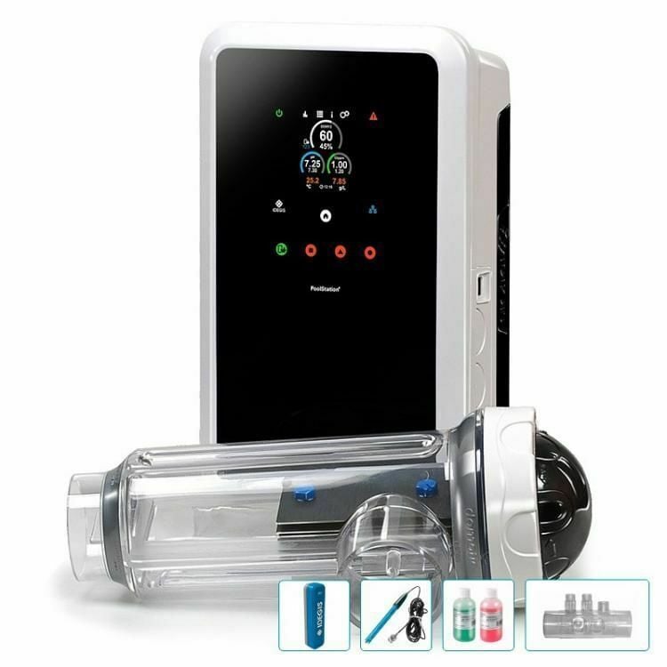 Idegis DOMOTIC / DOM2-12/pH Kontrollü Yeni Nesil Tuz Klor Jeneratörü- 12 gr.