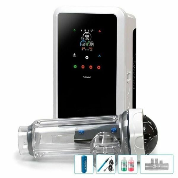 Idegis DOMOTIC / DOM2-12/pH Kontrollü Yeni Nesil Tuz Klor Jeneratörü- 12 gr.