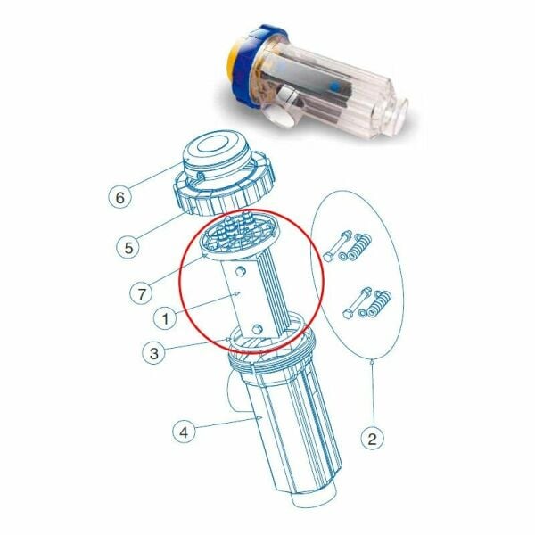 Idegis DOMOTIC-32 Titanyum Elektrod Hücre Seti - 32 gr