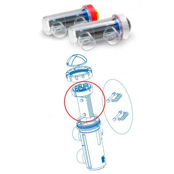 Idegis TECNO-DT40 Titanyum Elektrod Hücre Seti - 40 gr/saat