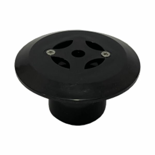 Havuz Tabandan Besleme Nozulu-Debi Ayarlı- 50 mm-Düz Antrasit