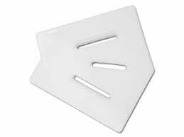 Havuz Savak Kanal Köşe Parçası Plastik 15 cm 45° (Adet) STD-Beyaz