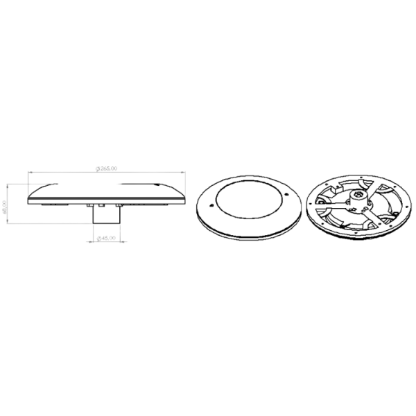 Liner Sıva Üstü Havuz Lambası-(Gün Işığı)